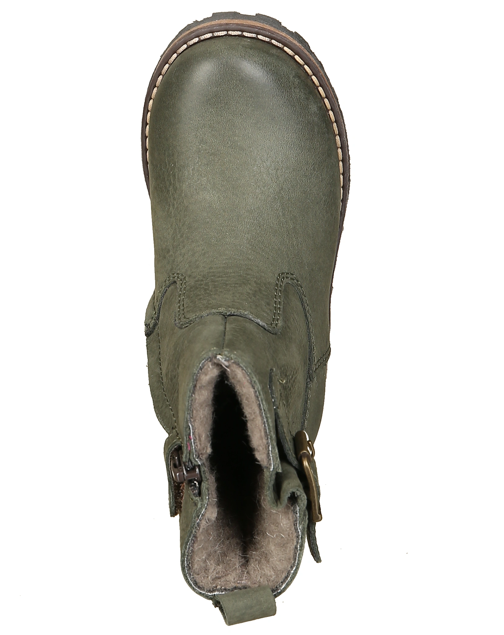Winterstiefel MAXINE BUCKLE TEX in dark green
