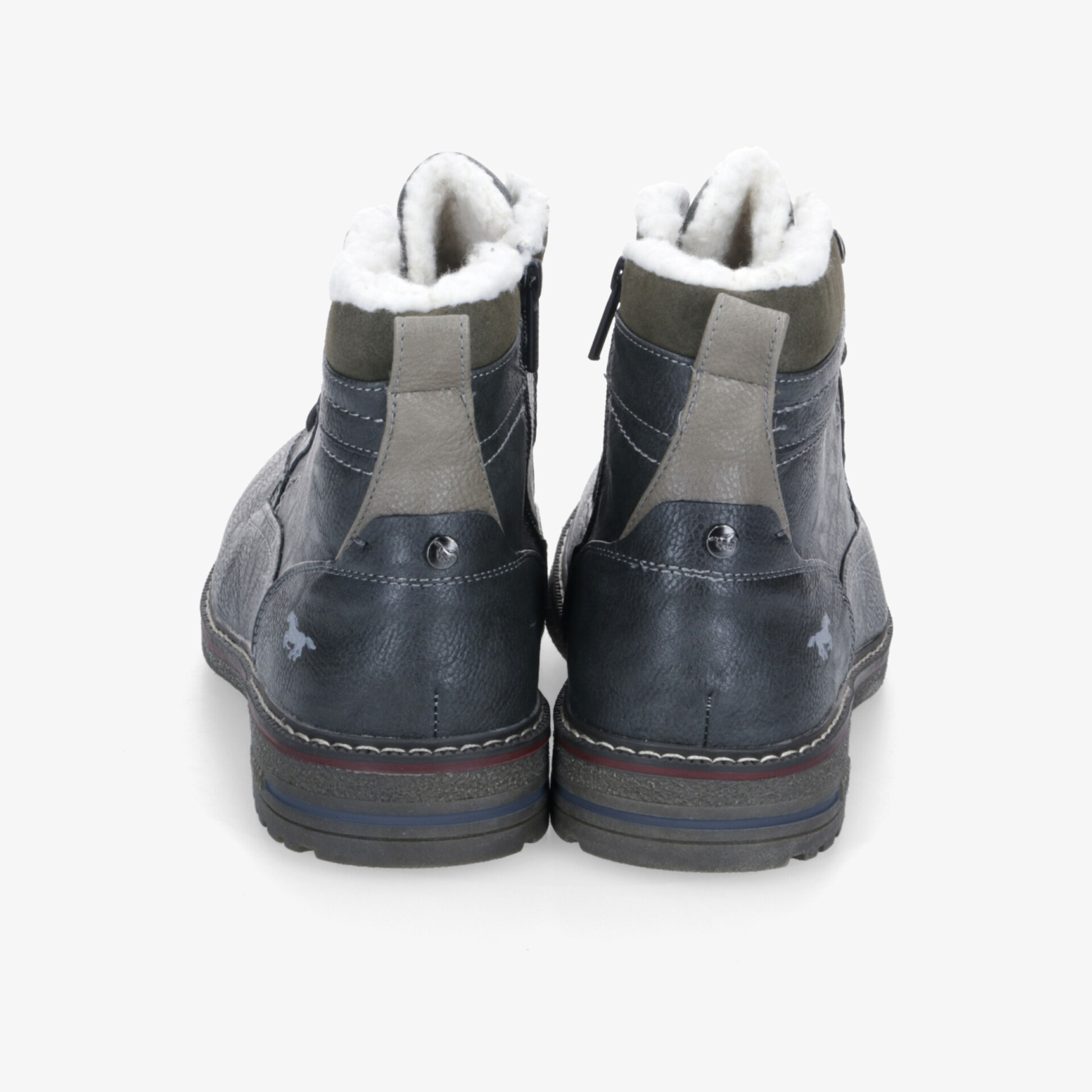MUSTANG Herren Winterstiefel grau