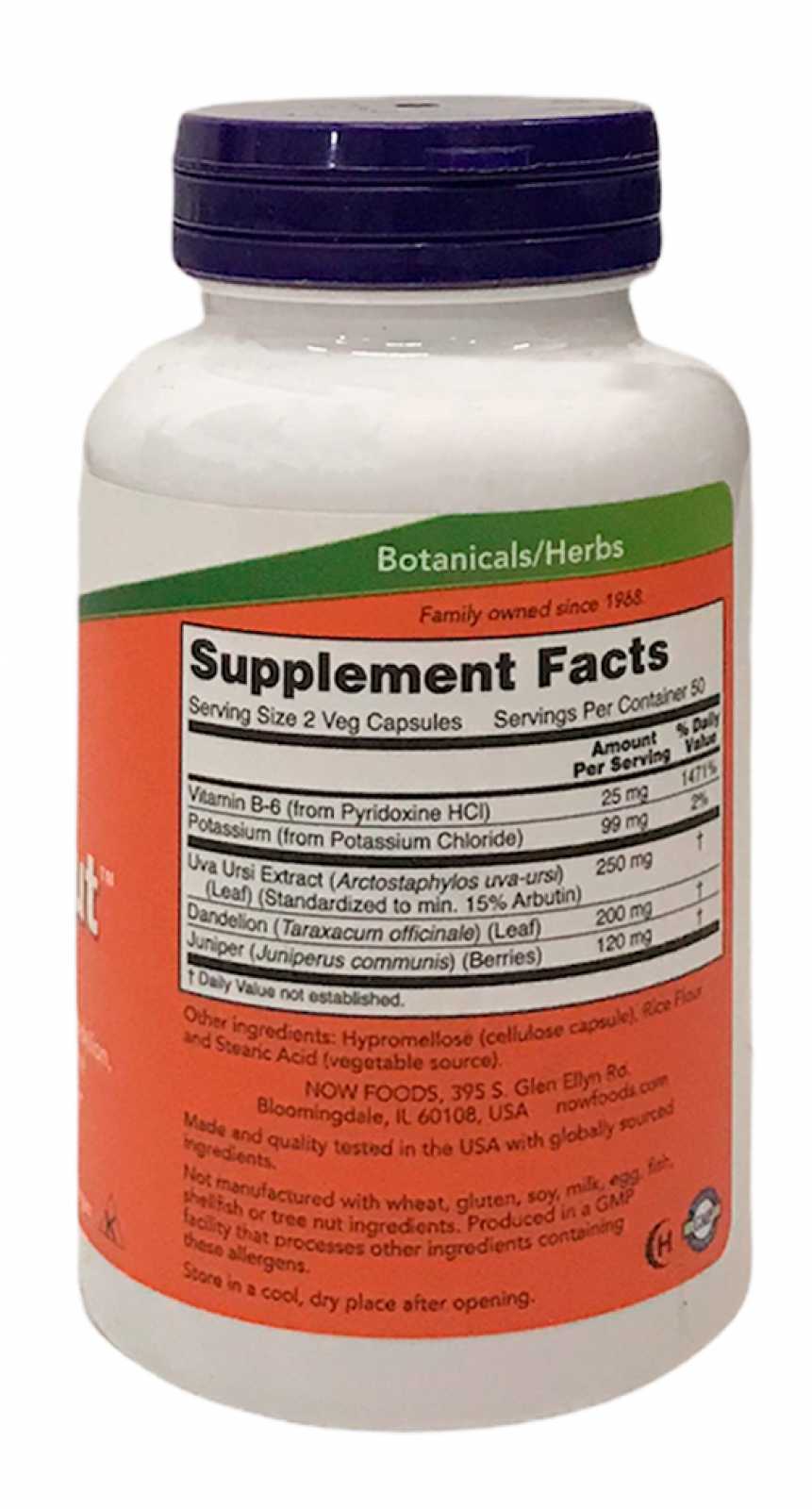 NOW Foods Água (100 cápsulas)