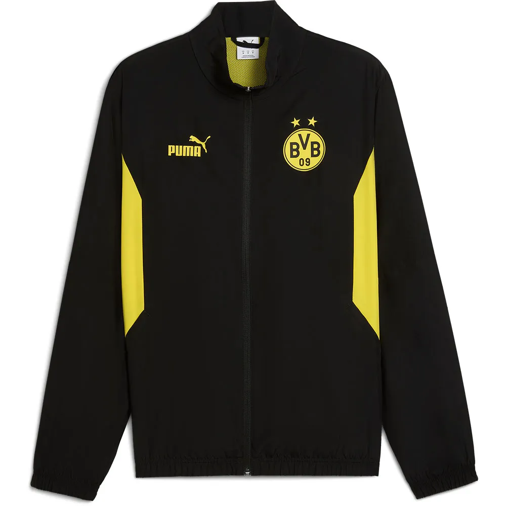 Suéter com zíper Puma BVB Borussia Dortmund Ftblarchive