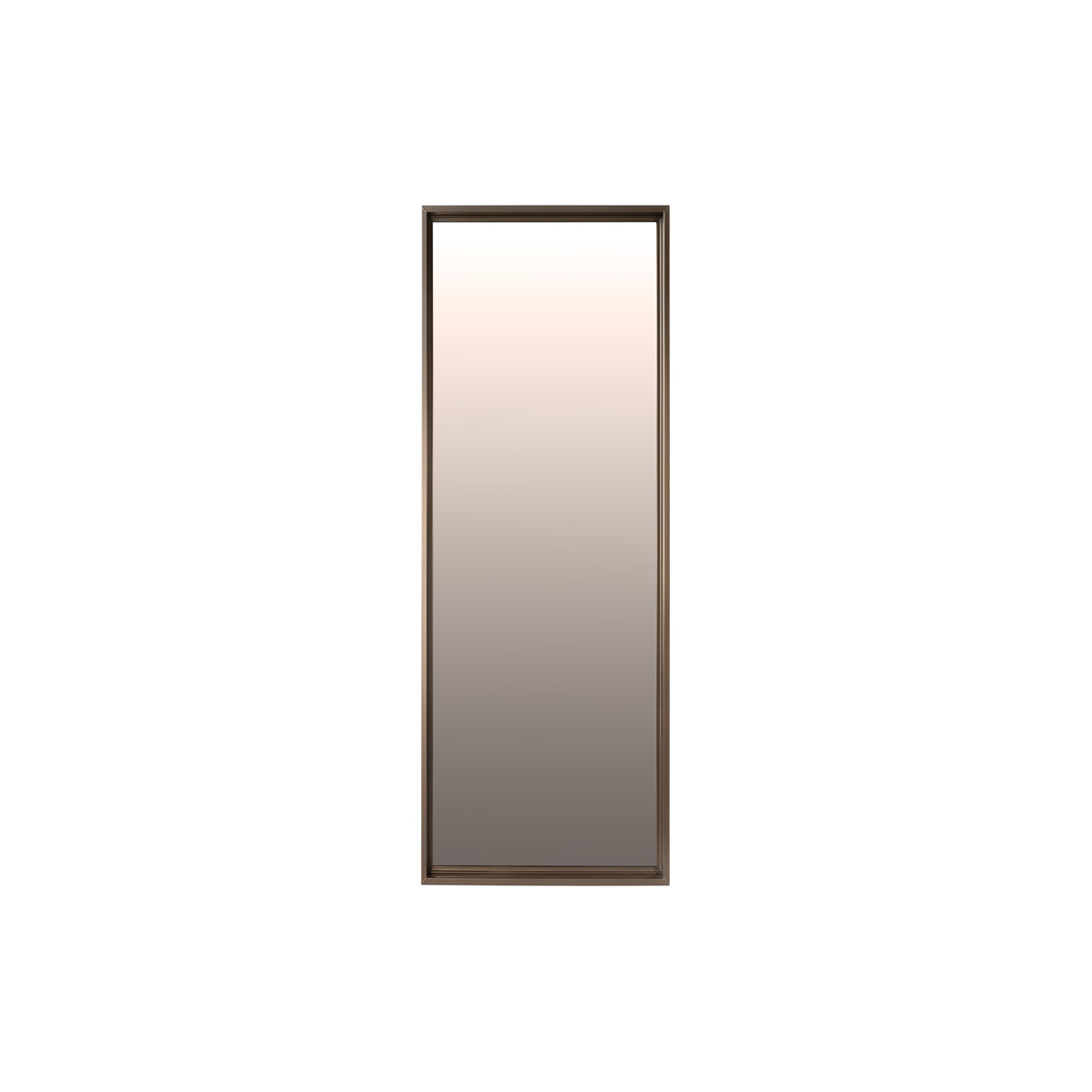 Spiegel New York bruin frame brons glas 60x180 cm