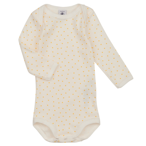Petit Bateau - BODY US ML CUR DE BEURRE PACK X3 - Blanc