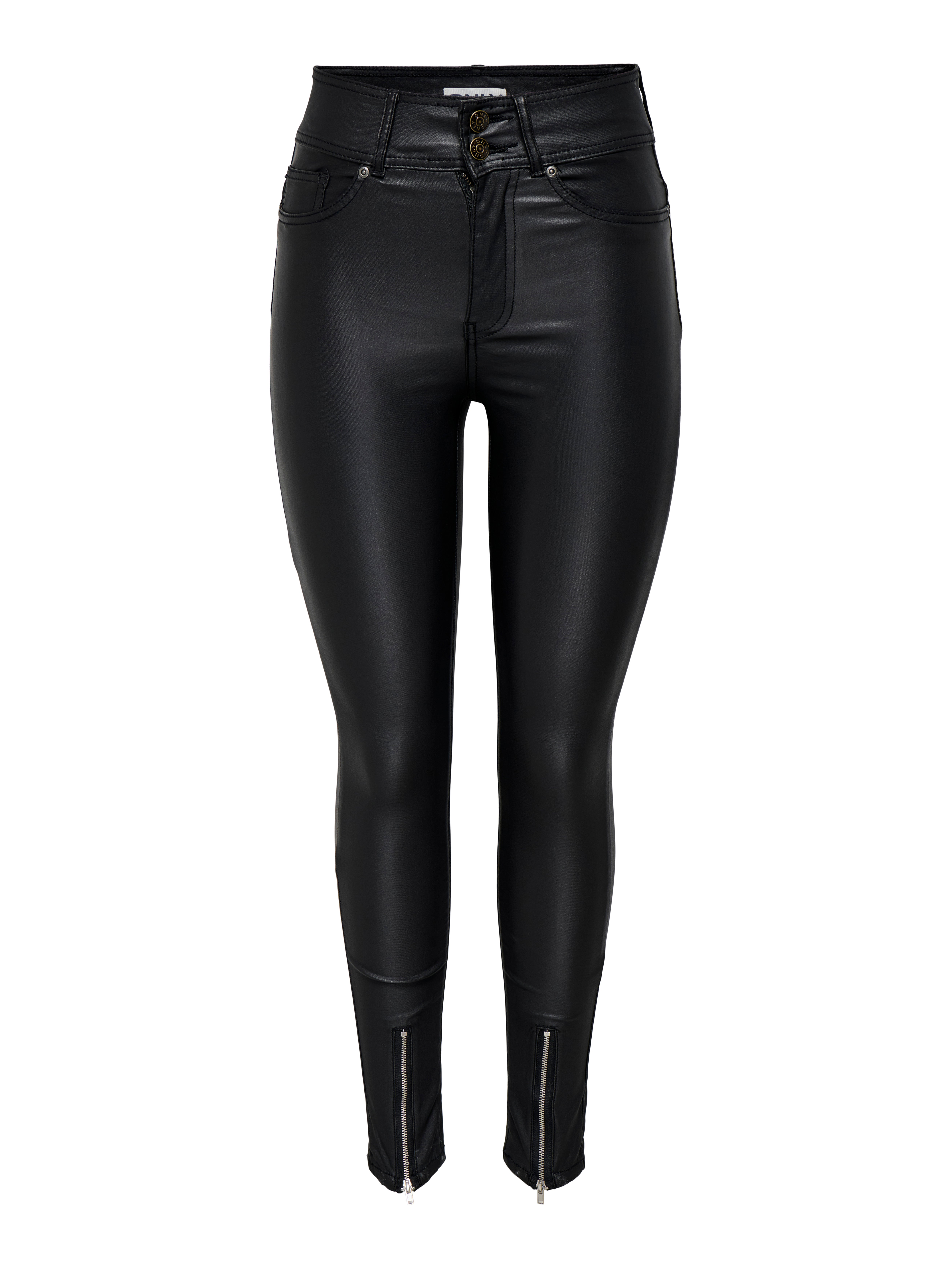 ONLPALMER-NYA Hohe Taille Skinny Fit Black