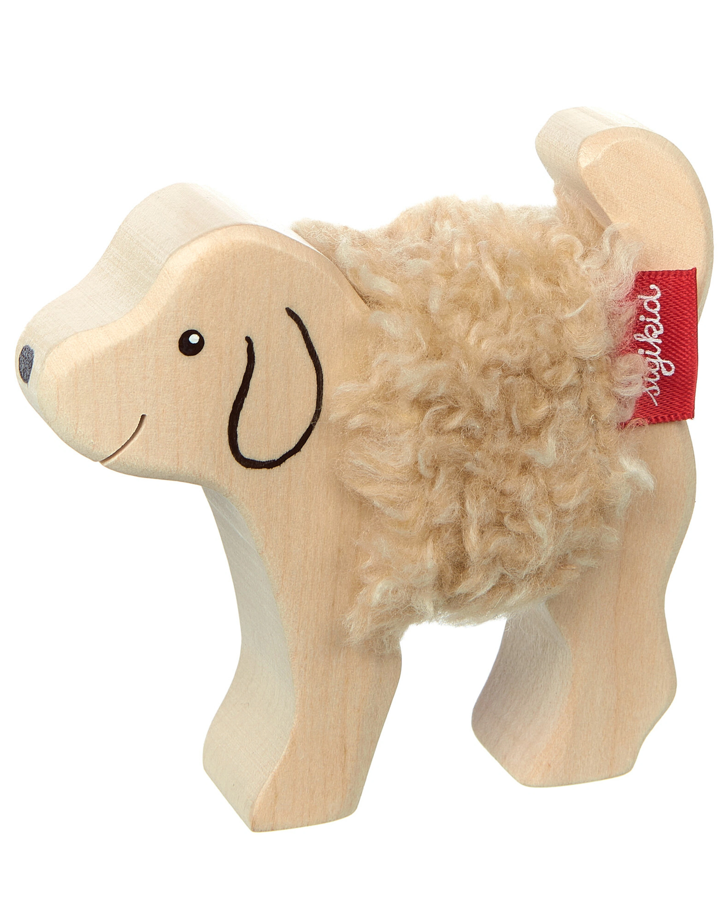 Holztier CUDLYWUDLY - HUND in natur