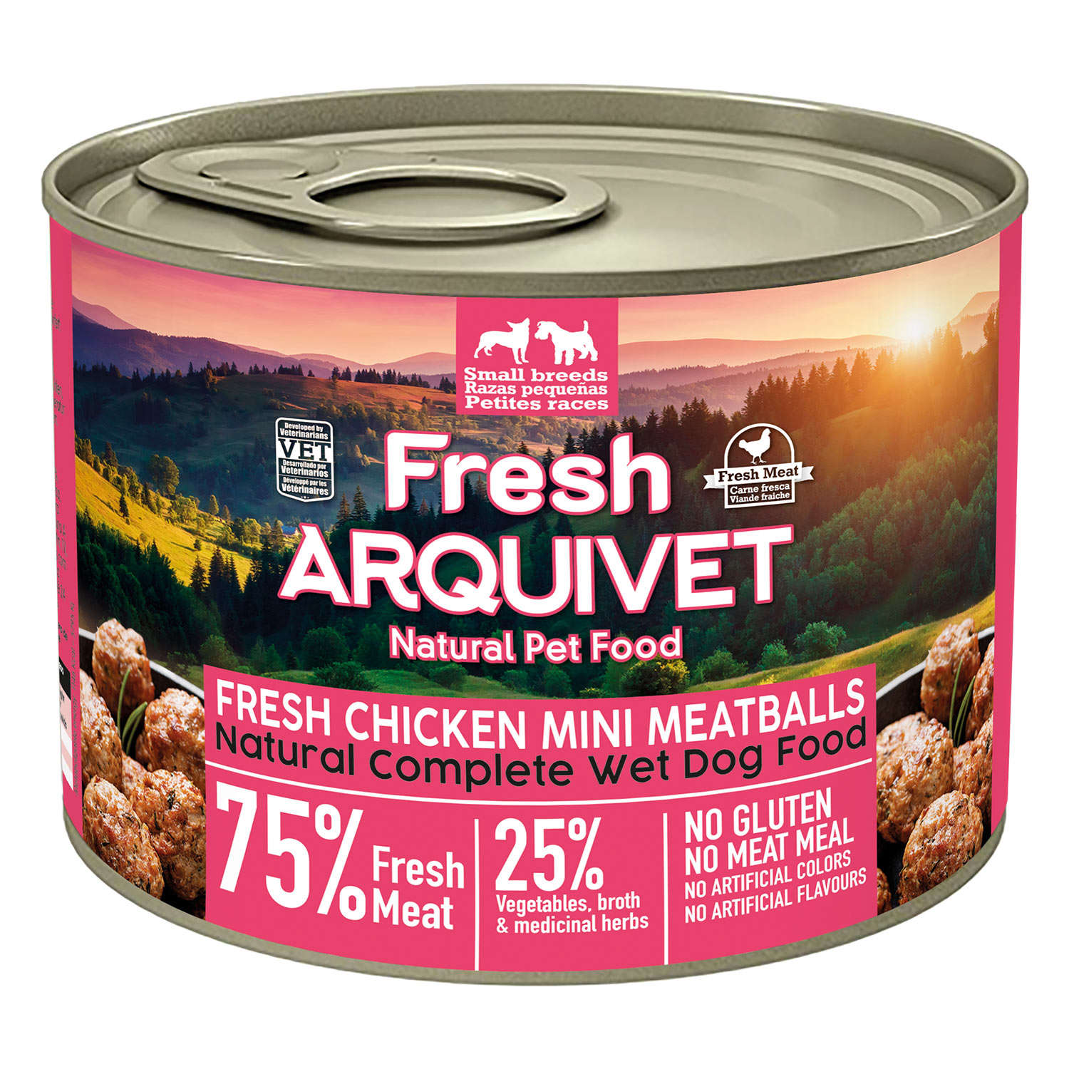 Arquivet Fresh MINI Almôndegas de Frango 200gr