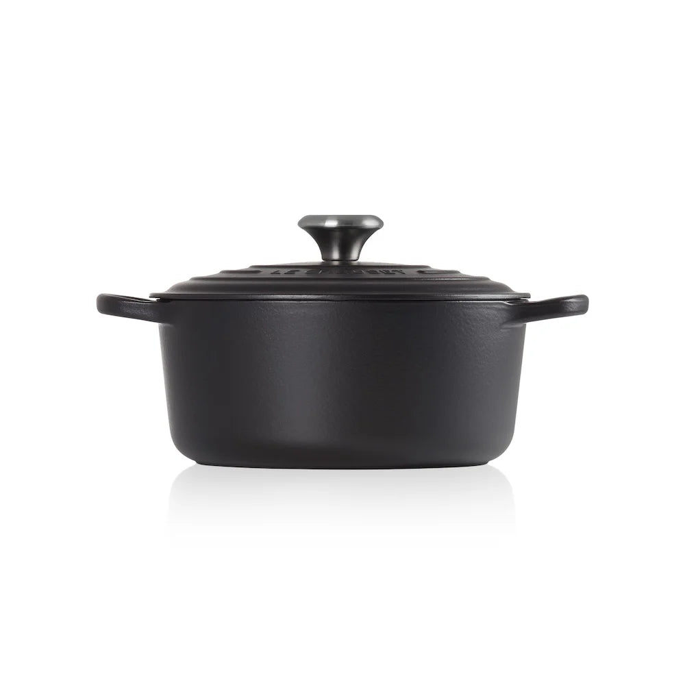 Le Creuset braadpan Signature Mat Zwart