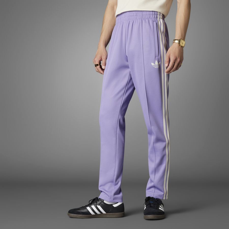 Real Madrid Bas de Survêtement OG Beckenbauer - Magic Lilac/Blanc