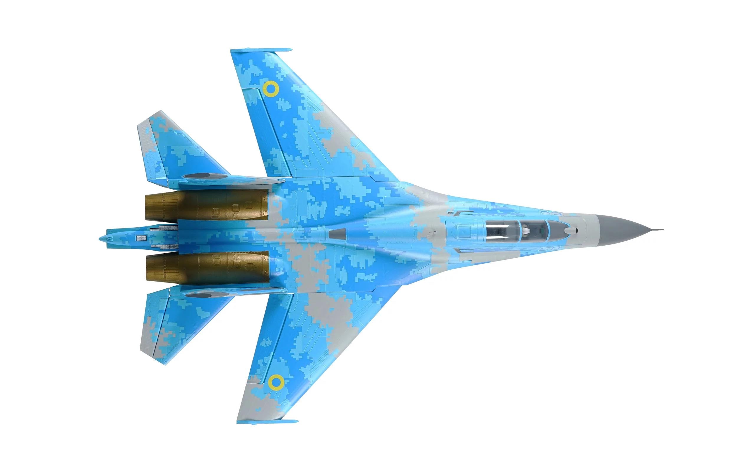 Impeller Jet XFly SU-27 50 mm Twin EDF Blau, PNP<br>Semi-Scale Jet mit zwei 50 mm Impeller