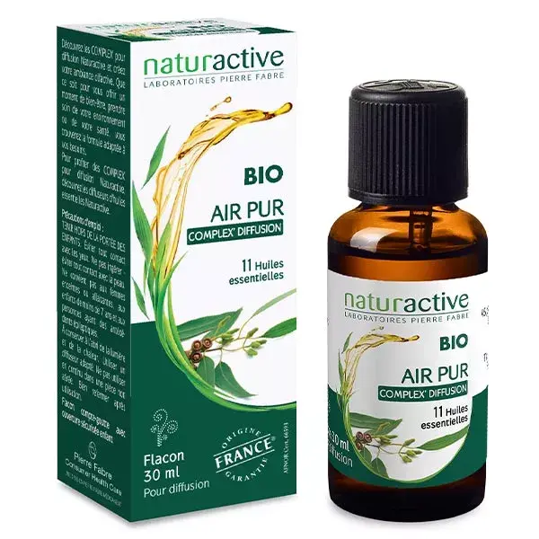 Óleos Essenciais Orgânicos Naturaactive Complex Pure Air 30ml