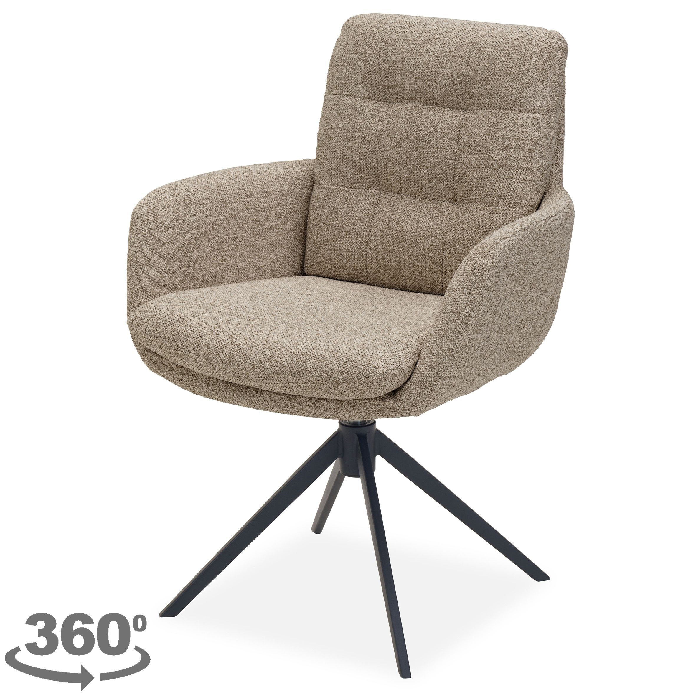 Eetkamerstoel Cobbe 440 Pleun B62 x D64 x H87 cm