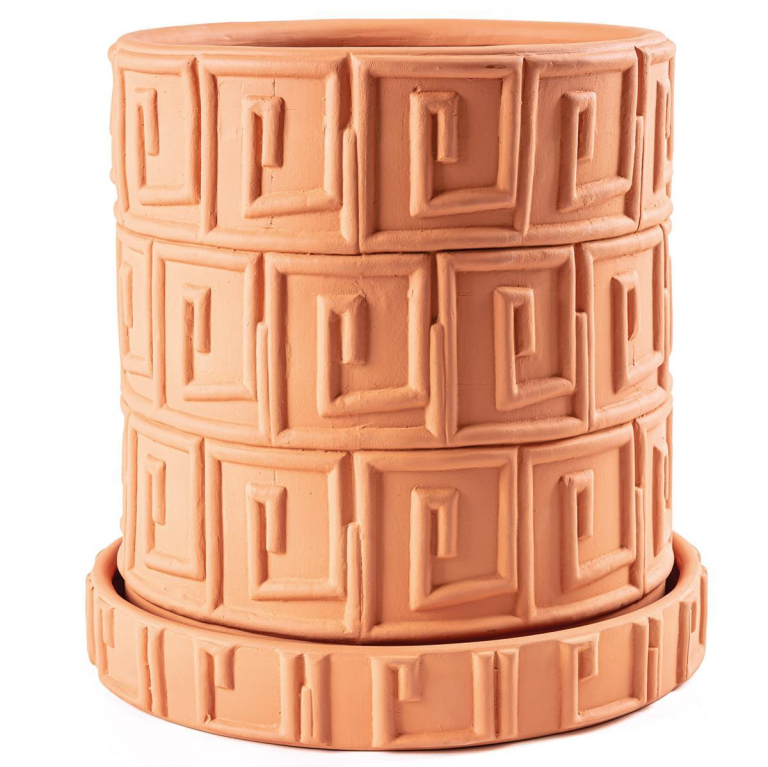 Seletti Magna Graecia Greca bloempot terracotta