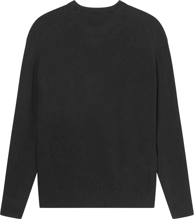 Forét CONE RIB KNIT Black