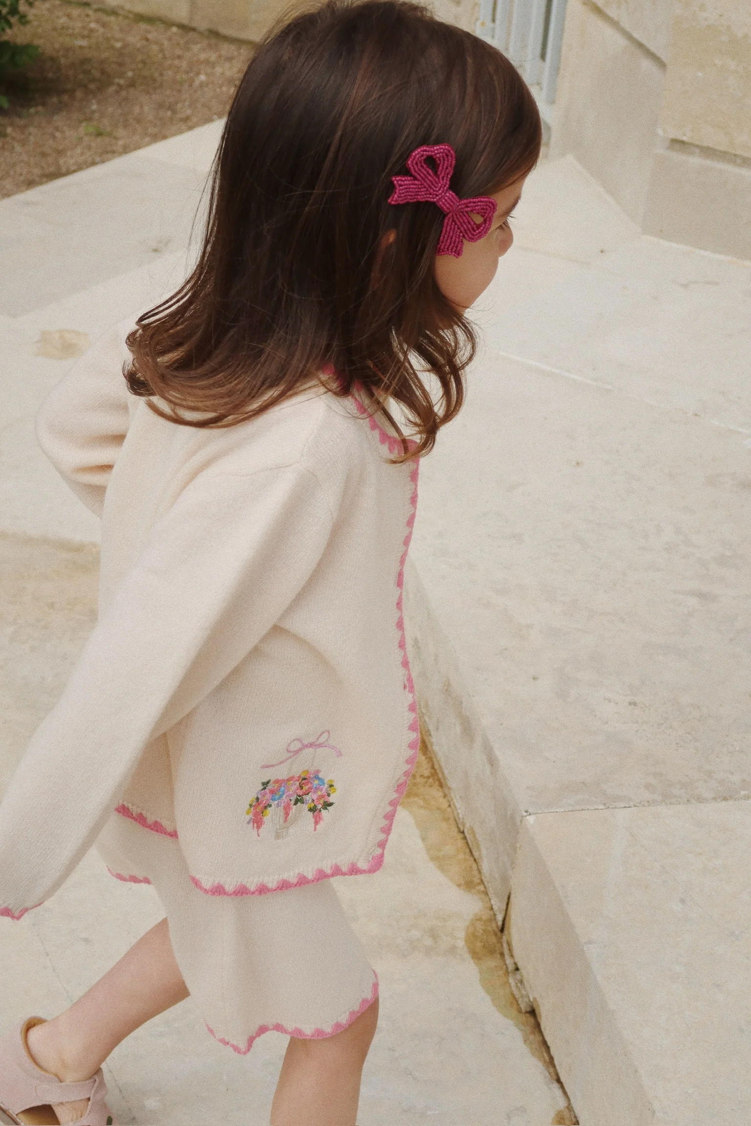 Collette cardigan - off white - 18M