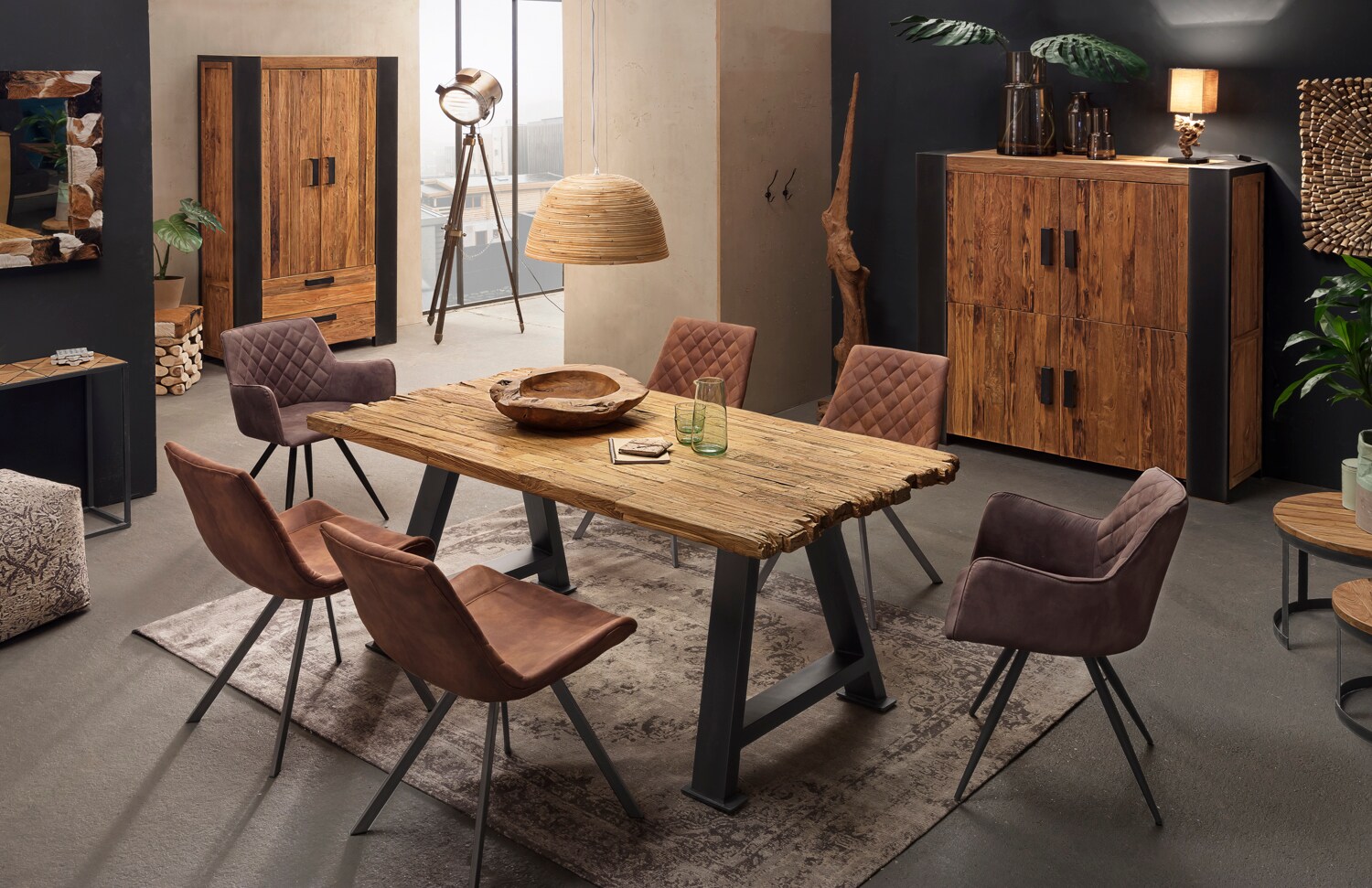 Tischplatte 200x100 Teak Esstisch Schreibtisch DIY Tisch Zubehör Küchentisch