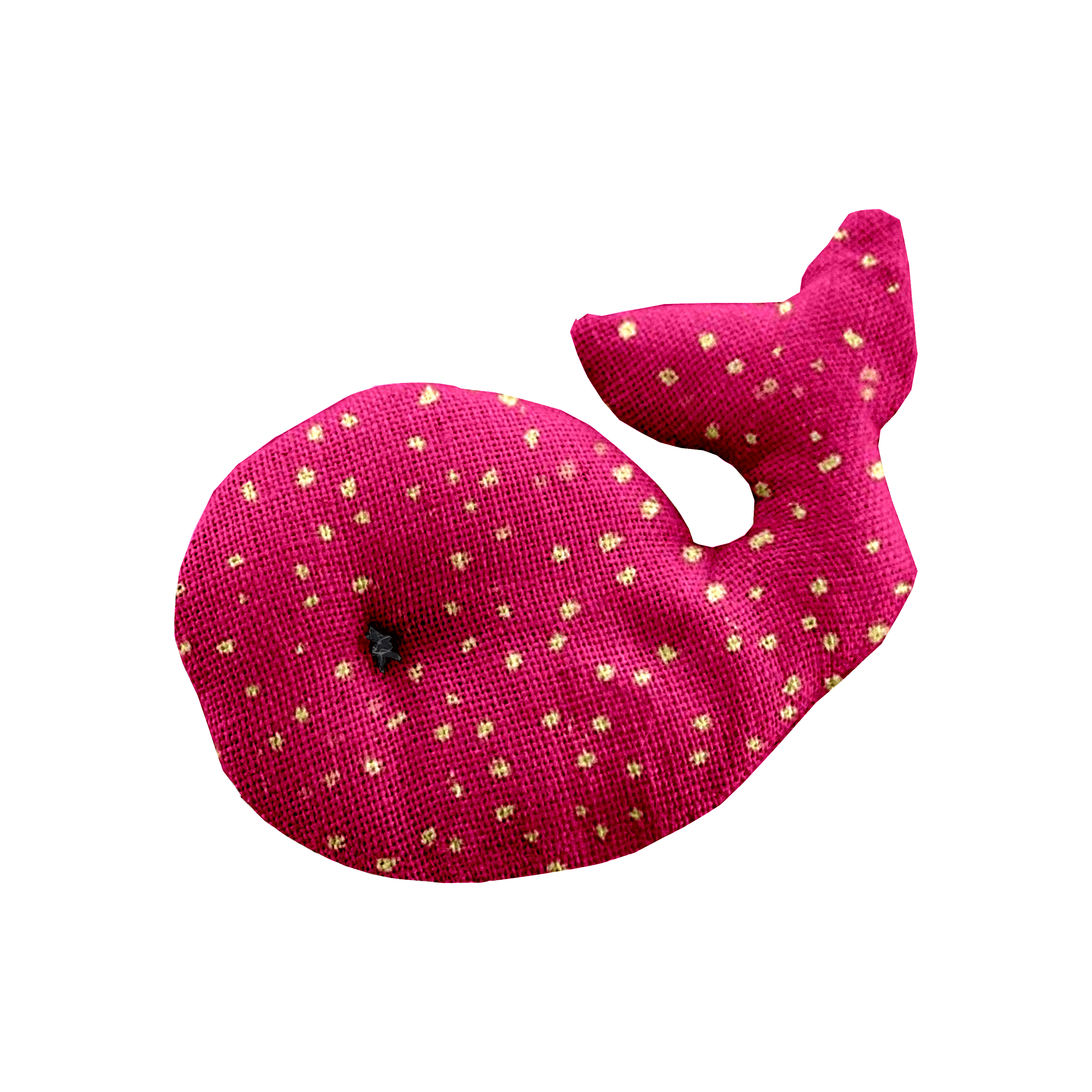 Barrette Baleine Fuchsia Pailleté
