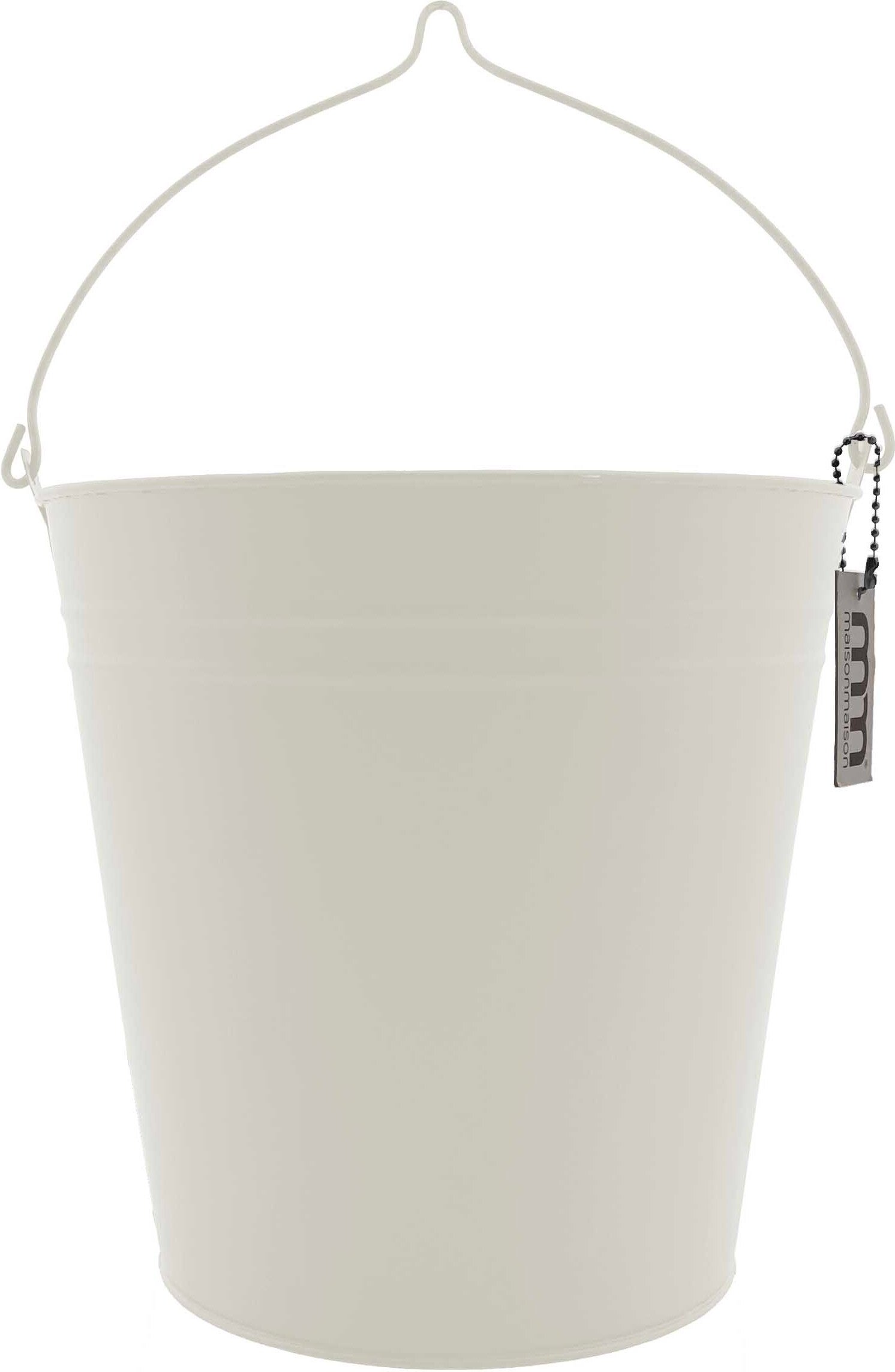 Maison Maison plantenemmer wit D 23 H 22 cm