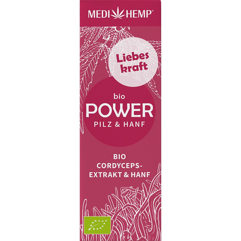 MEDIHEMP Bio POWER Cordyceps militaris-Extrakt & Hanf