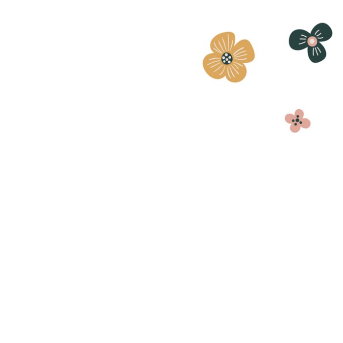 Papercute | Sorry kaart| Bloemen