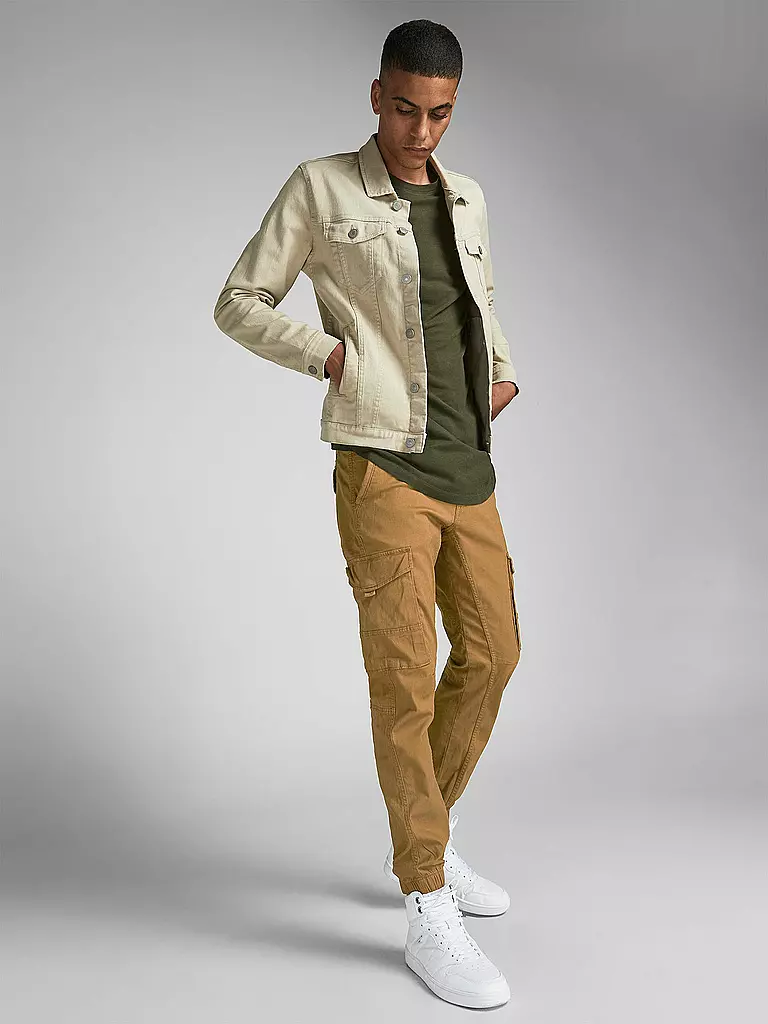 JACK & JONES Cargohose JPSTPAUL  braun