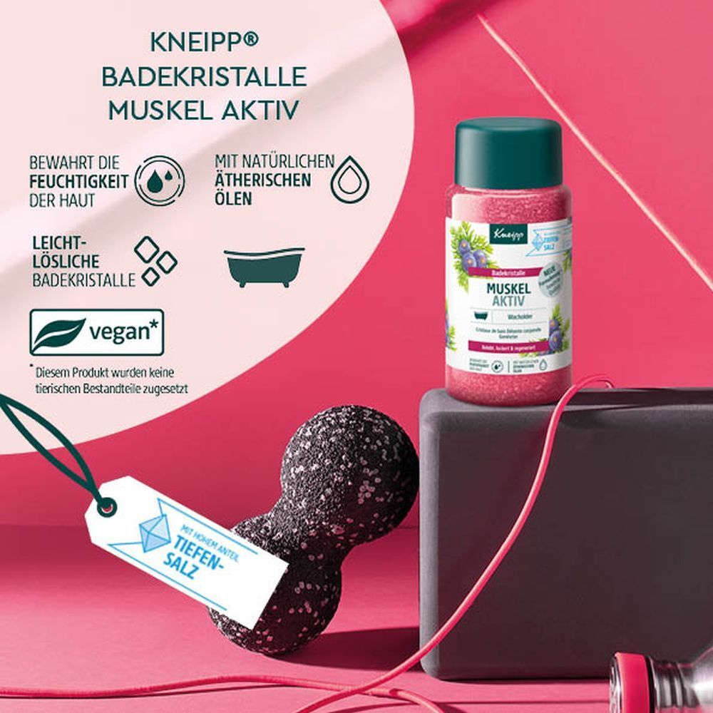 Kneipp® Badekristalle MUSKEL AKTIV