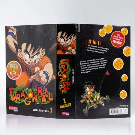Carlsen Verlag Dragon Ball Massiv 1 von Akira Toriyama