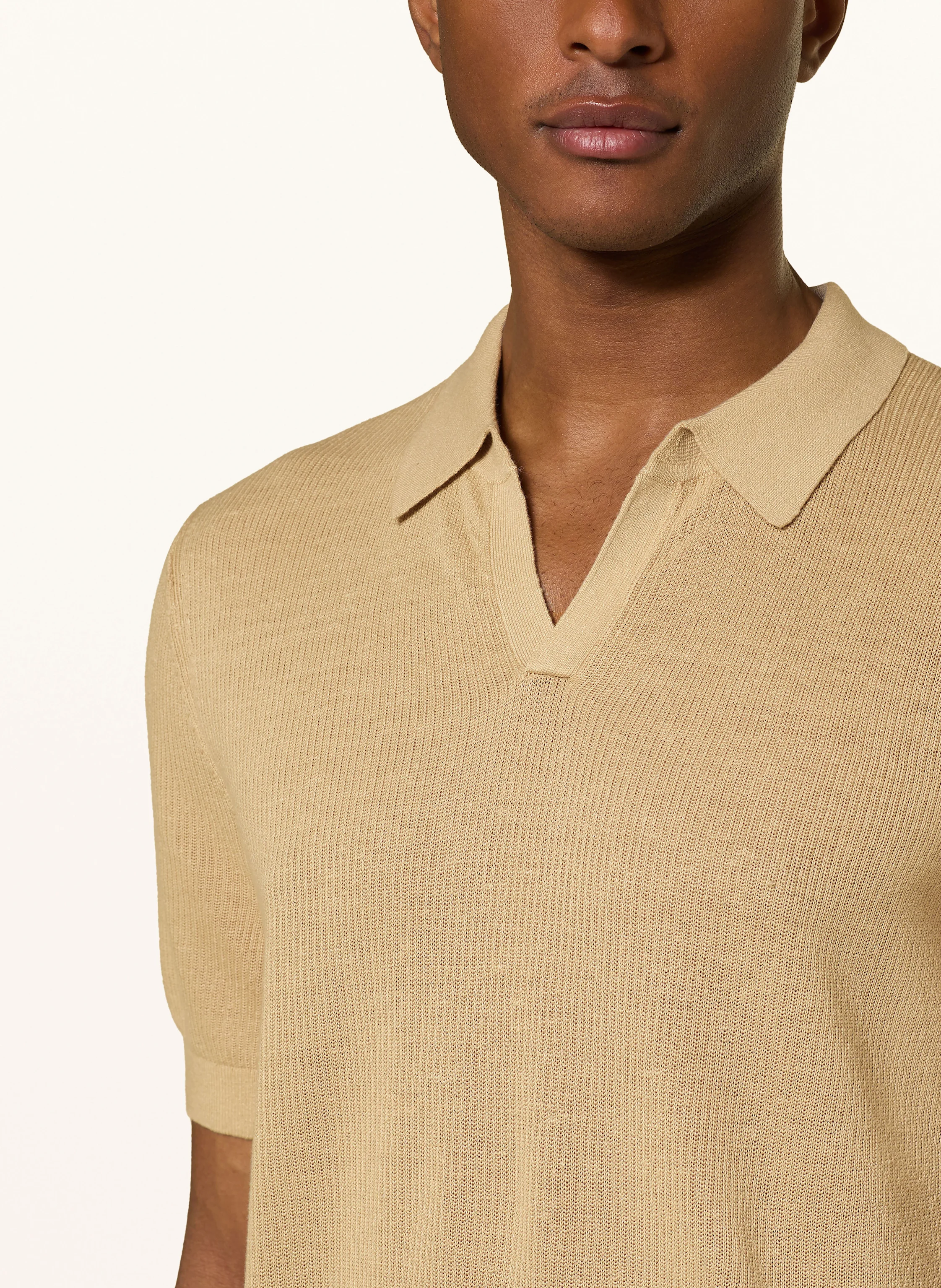 OLYMP Strick-Poloshirt Casual comfort fit