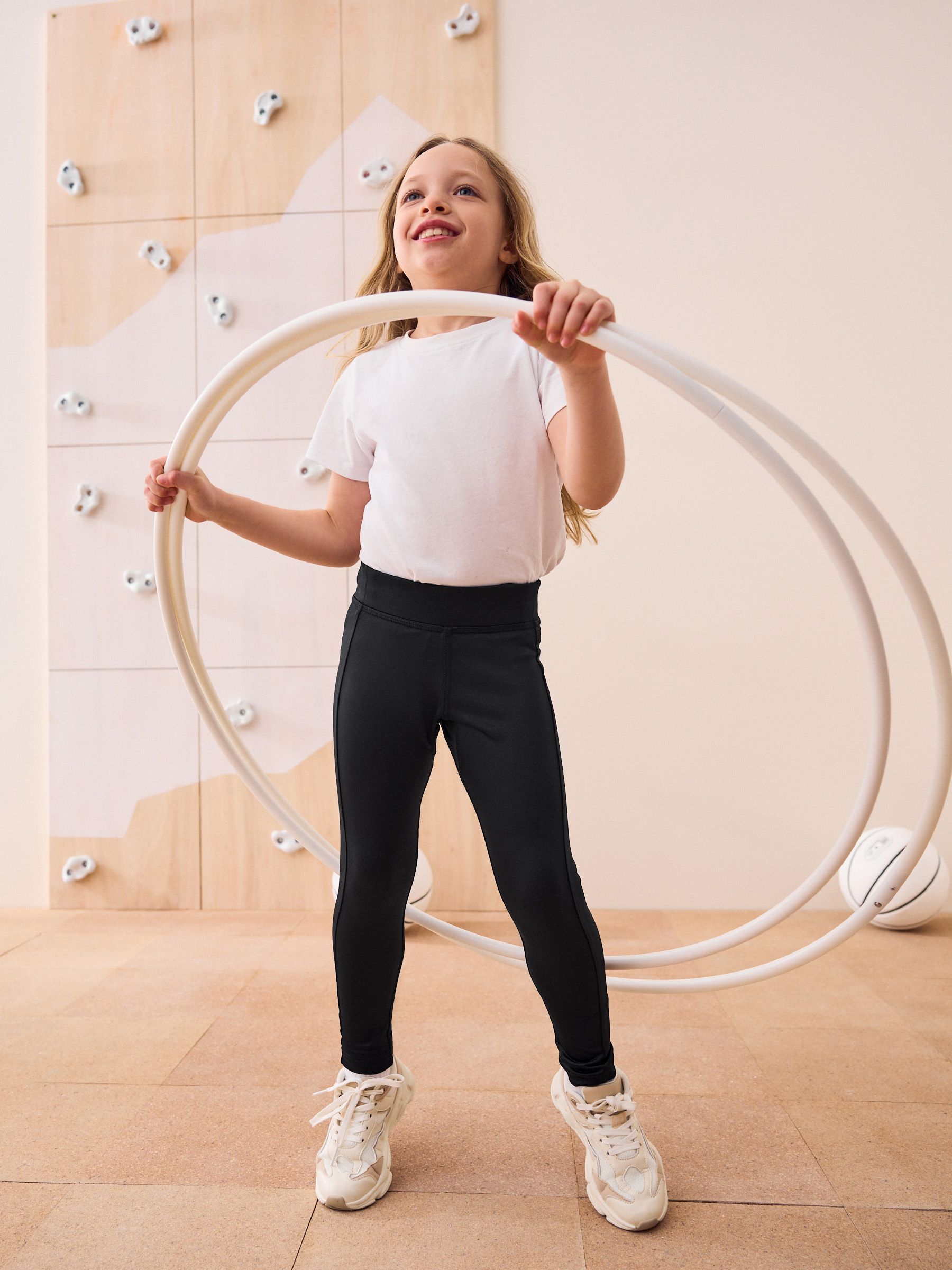 Zwart - Sportleggings (3-16 jr)