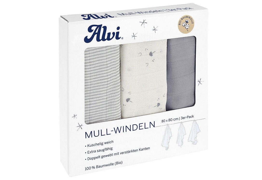 Alvi Mull Windeln Faces