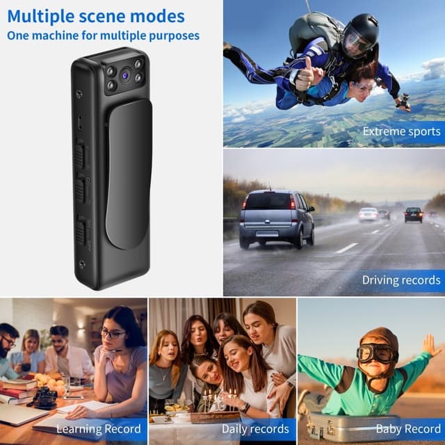 Infrarød Night Vision Full HD 1080P Got Camera Video Recorder
