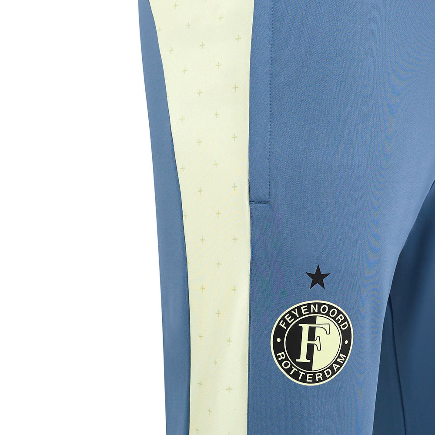 Castore Feyenoord Trainingsbroek 2024-2025 Dames Blauw Lichtgeel