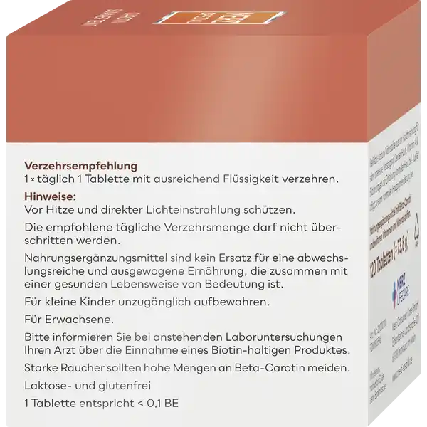 Carotin Summer Teint Tabletten