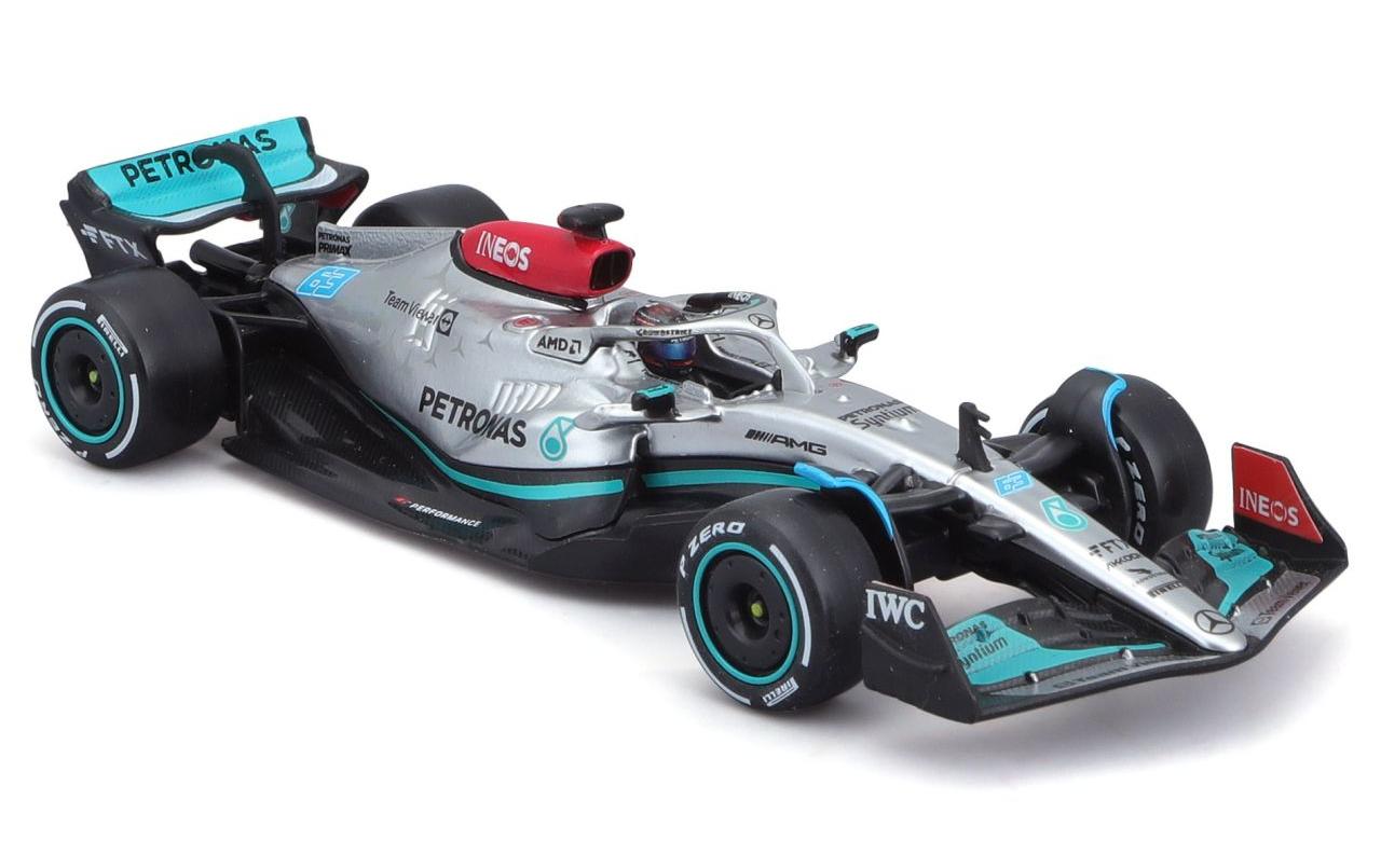 Mercedes-AMG F1 W13 Russell 2022 1:43Sammlermodell im Massstab 1:43
