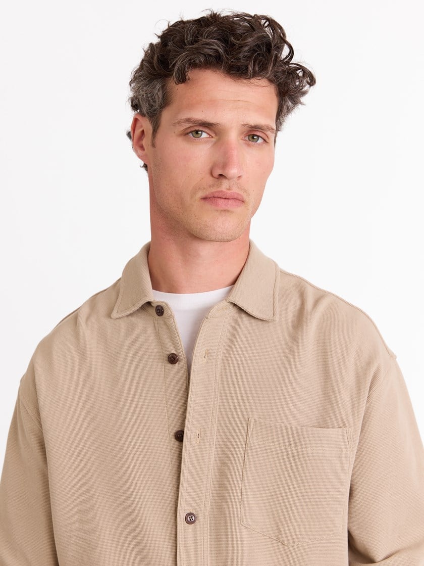 Hektor skjorte Plaza Taupe
