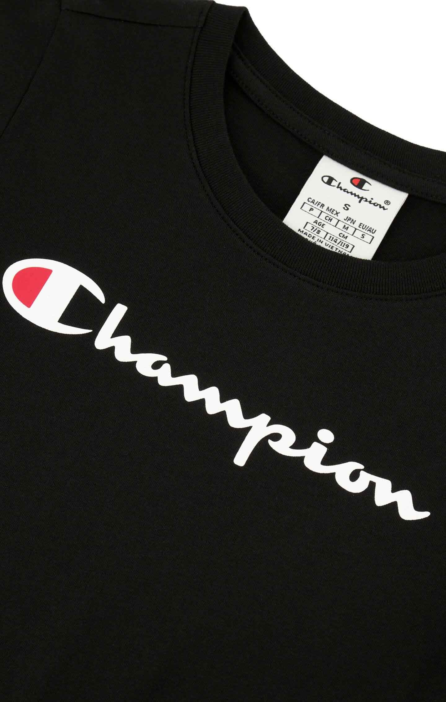 Big Logo Icons SS Tee Jente Black Beauty