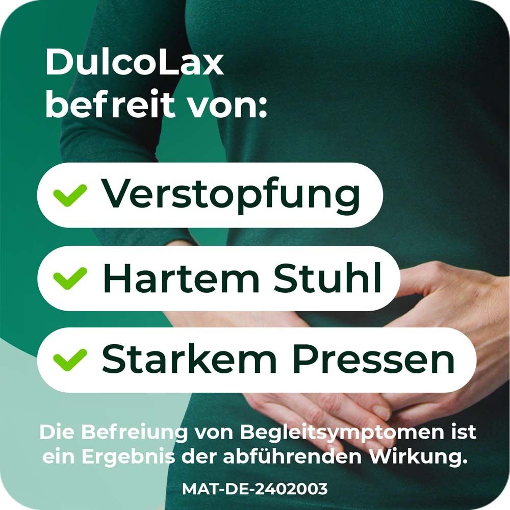 Dulcolax Dragees - Abführmittel bei Verstopfung mit Bisacodyl