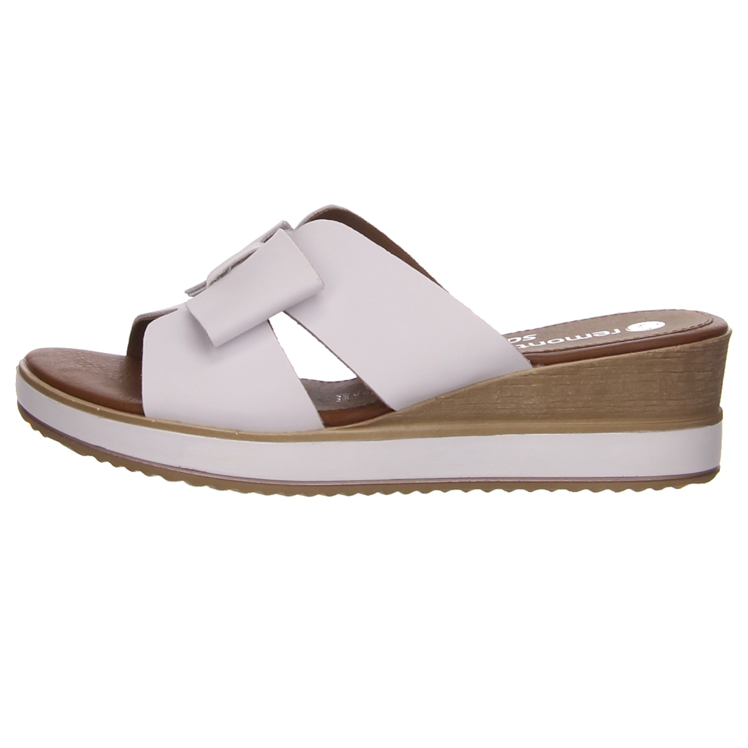 Remonte Pantolette weiß weiss/weiss kombi