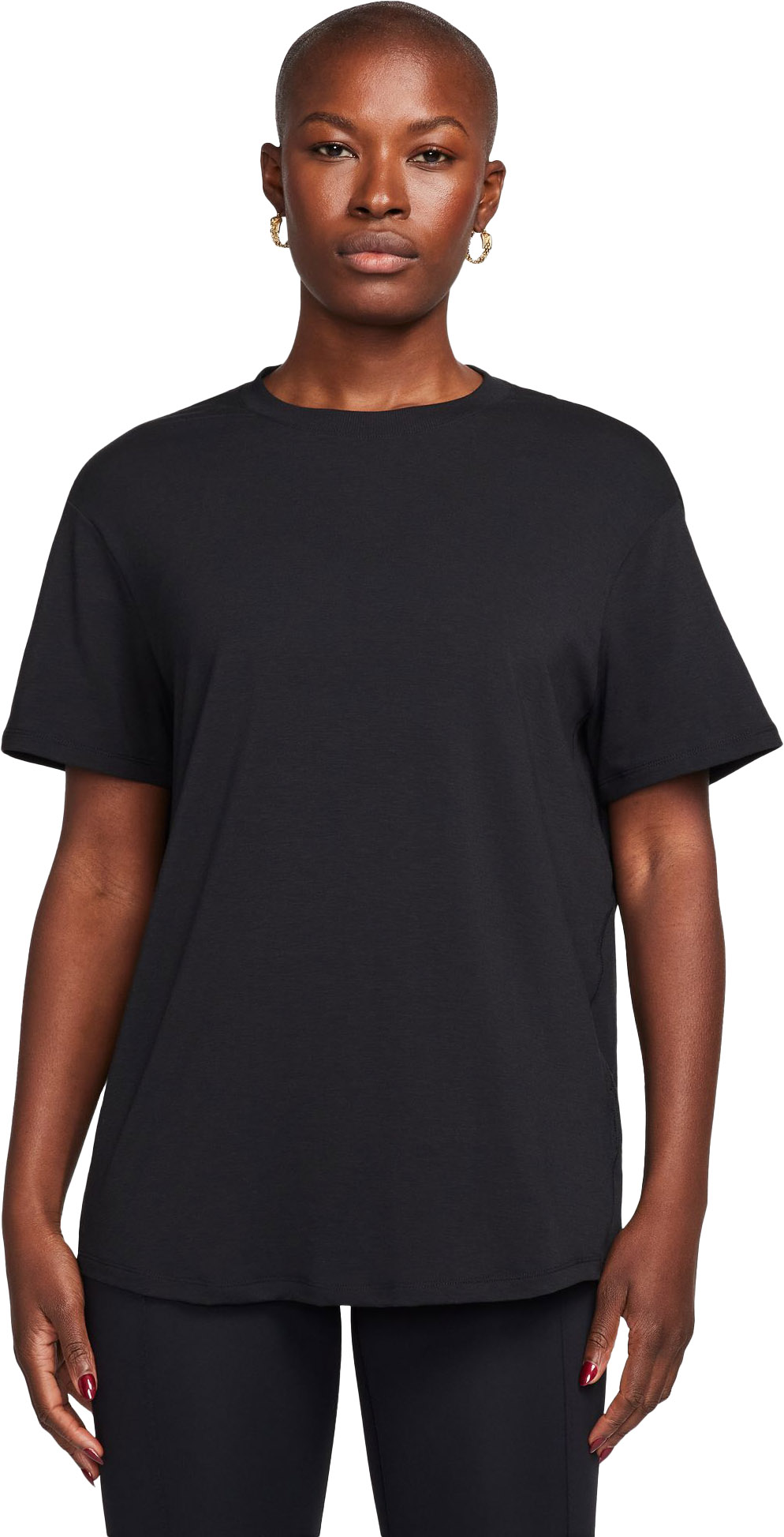 One Relaxed Dri-FIT SS Top Dame 010/Black/Black