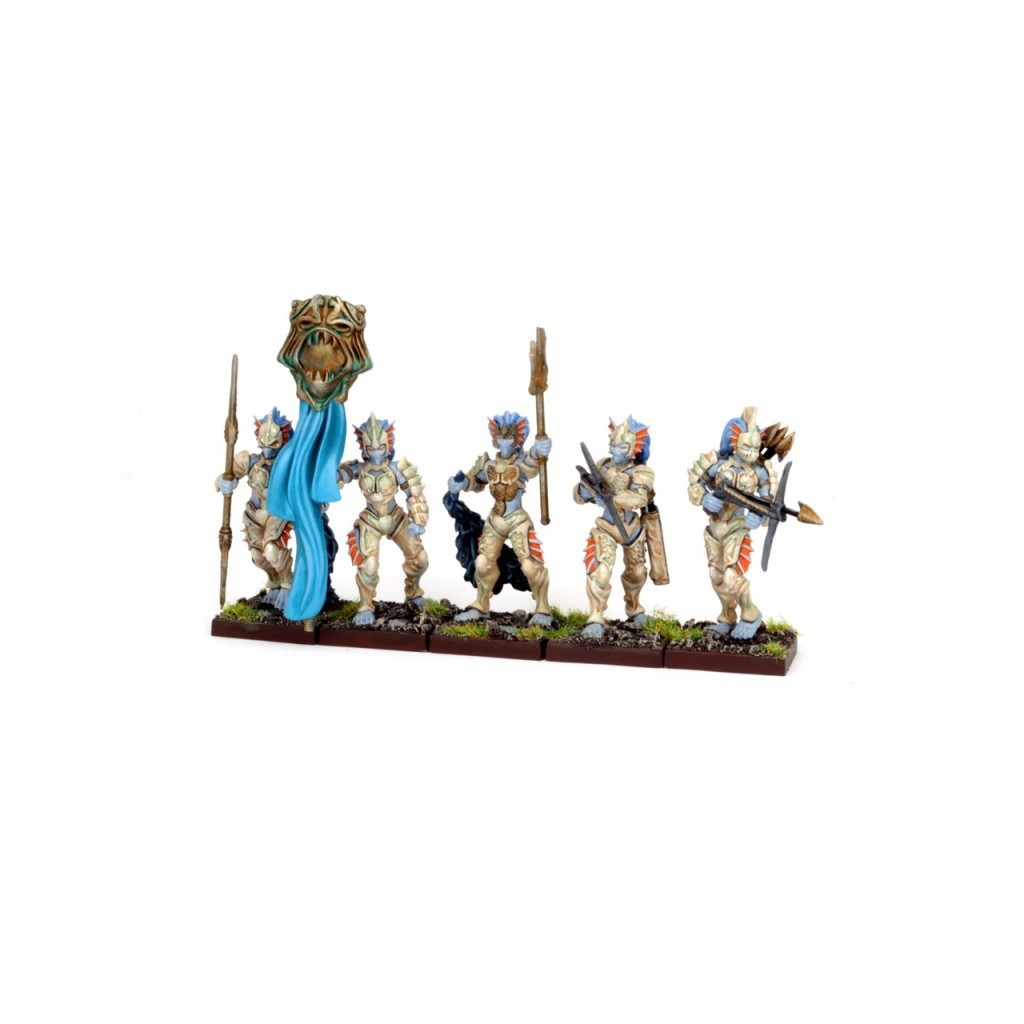 Kings of War - Royaume du Trident - Régiment de Naïades