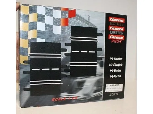 Carrera 20611 1/3 Straight (2 stk.)