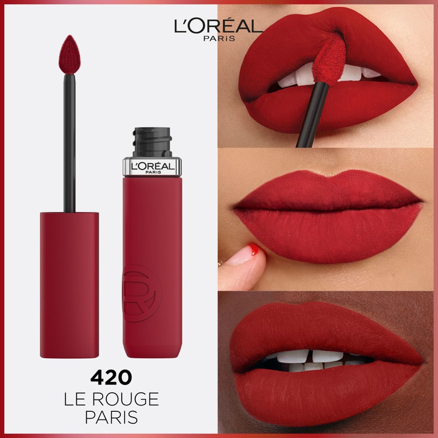 L'Oréal Paris Infaillible Matte Resistance 420 Le Rouge Paris 5ml