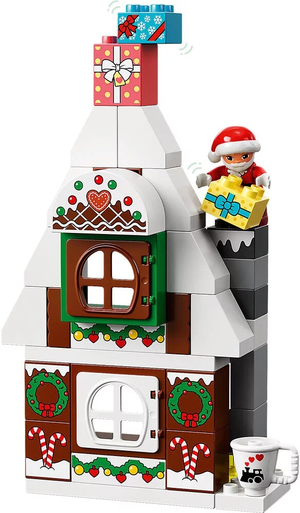 LEGO®DUPLO 10976 LA MAISON EN PAIN D'EPICES DU PERE NOEL