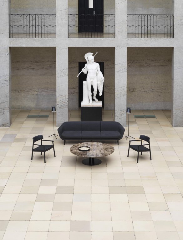 Normann Copenhagen Timb fauteuil bruin