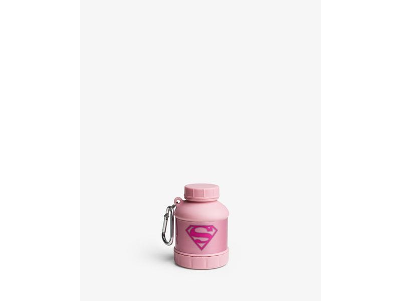 Smartshake Smartshake Whey2GO Funnel Supergirl 100 ml, Rosa Auslaufsicherer tragbarer Schlüsselanhänger