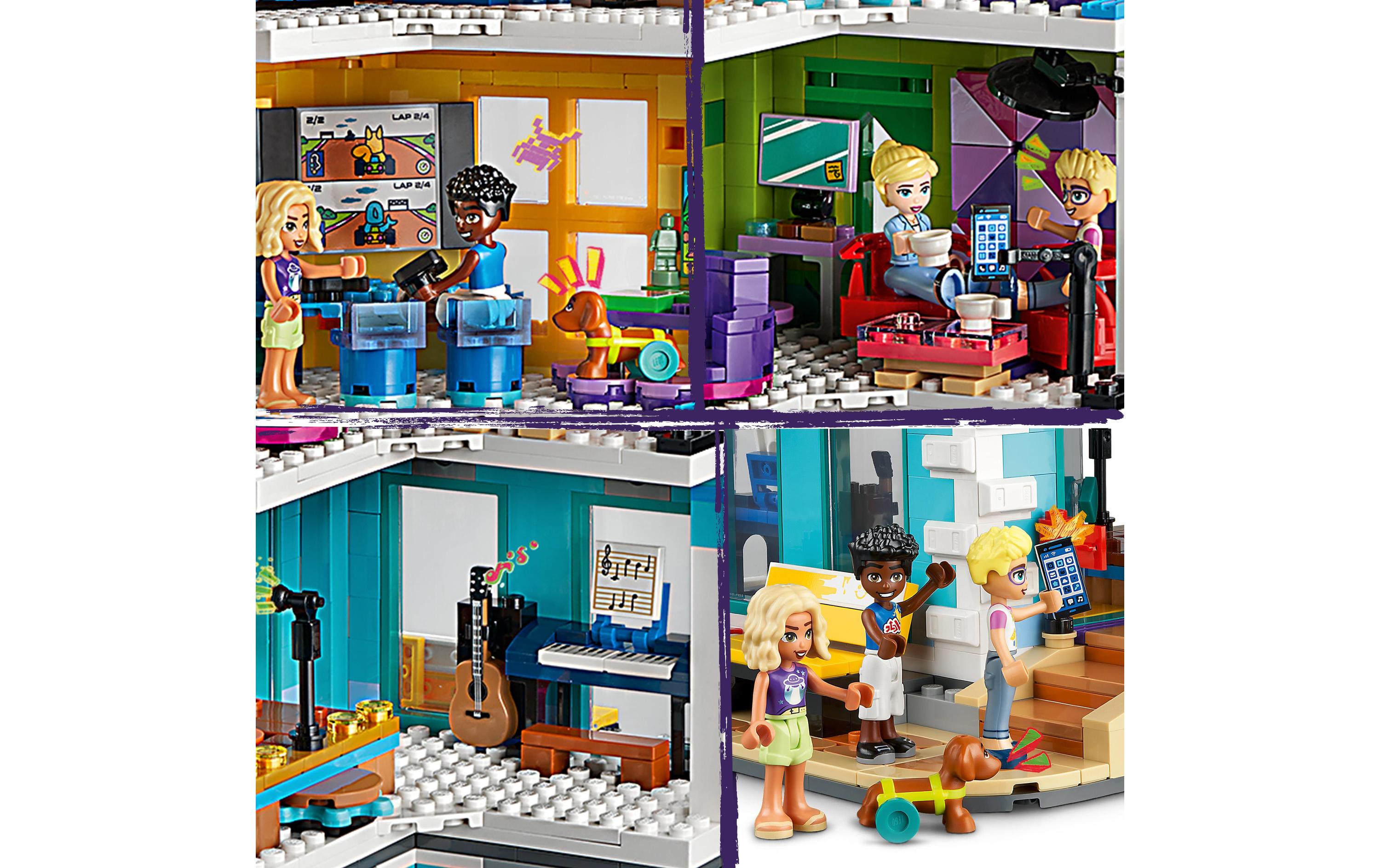 Friends Heartlake City Gemeinschaftszentrum 41748<br>Bau- und Spielset mit Zubehör für viele Rollenspiele