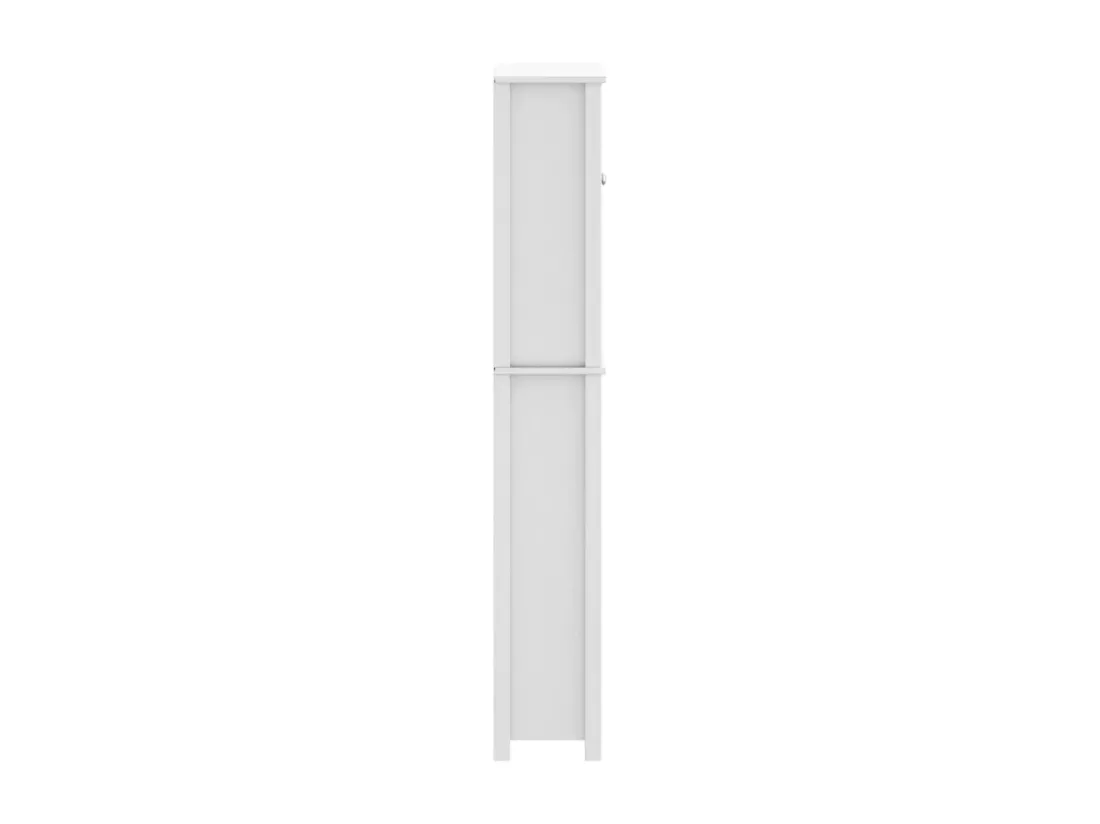 Rangement au-dessus de la cuvette BERG blanc bois massif