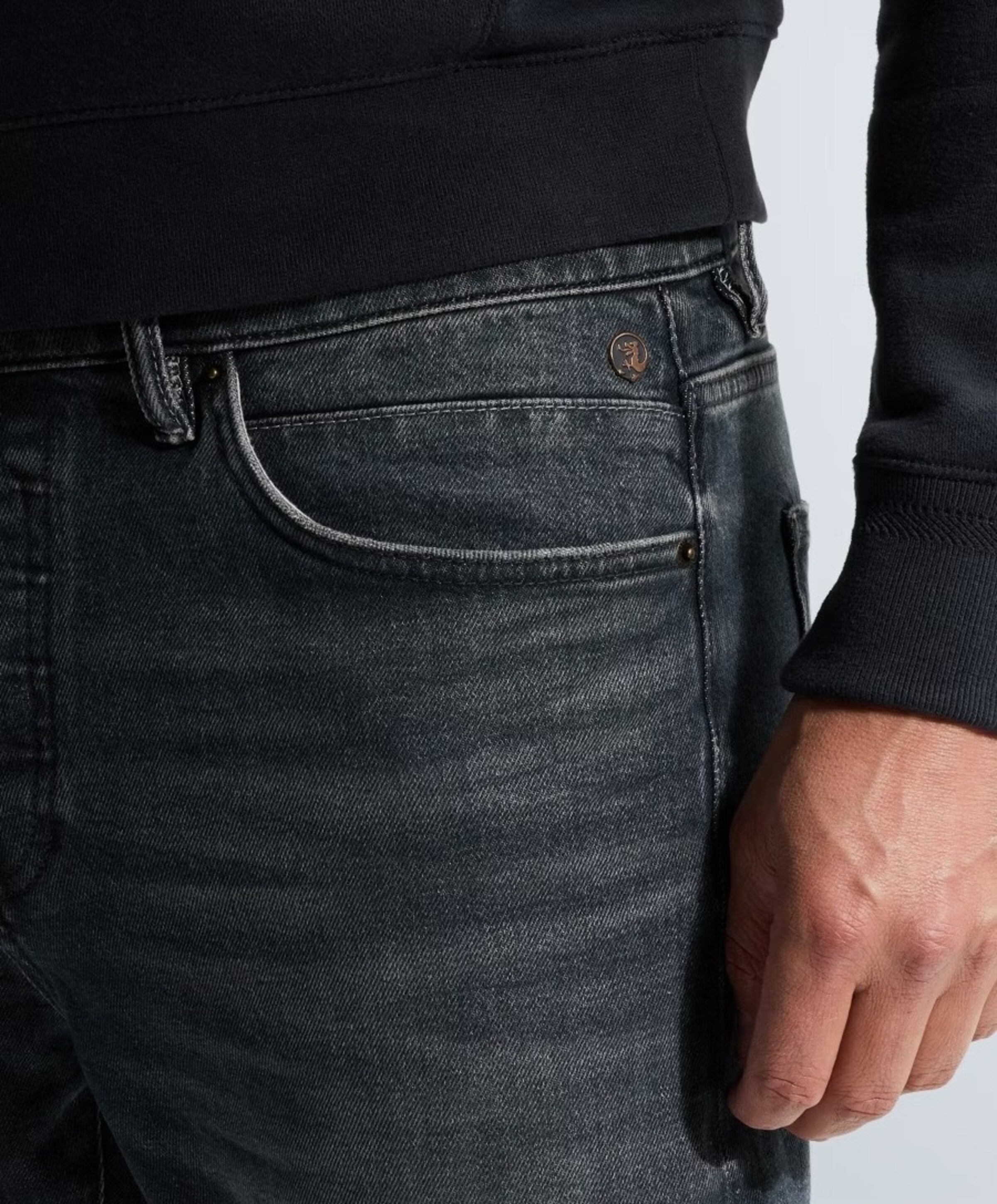 Cast Iron STEEPER RELAXED BLUE GREENCAST SHA heren jeans blauw