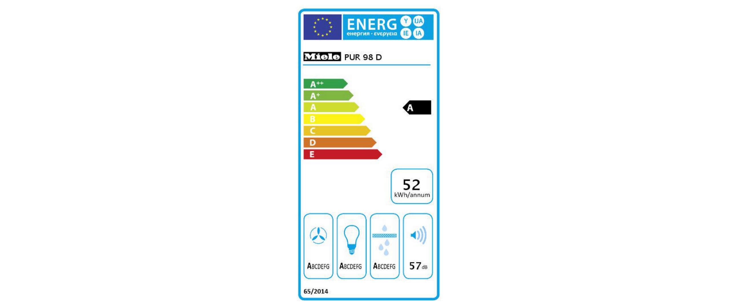 Inselhaube PUR 98 D 4 Stufen<br>Insel-Dunstabzugshaube mit energiesparender LED-Beleuchtung