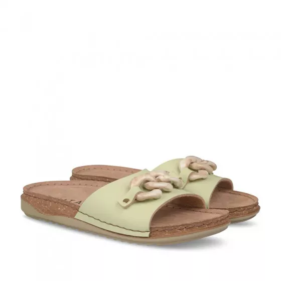 Mules VERT EVITA