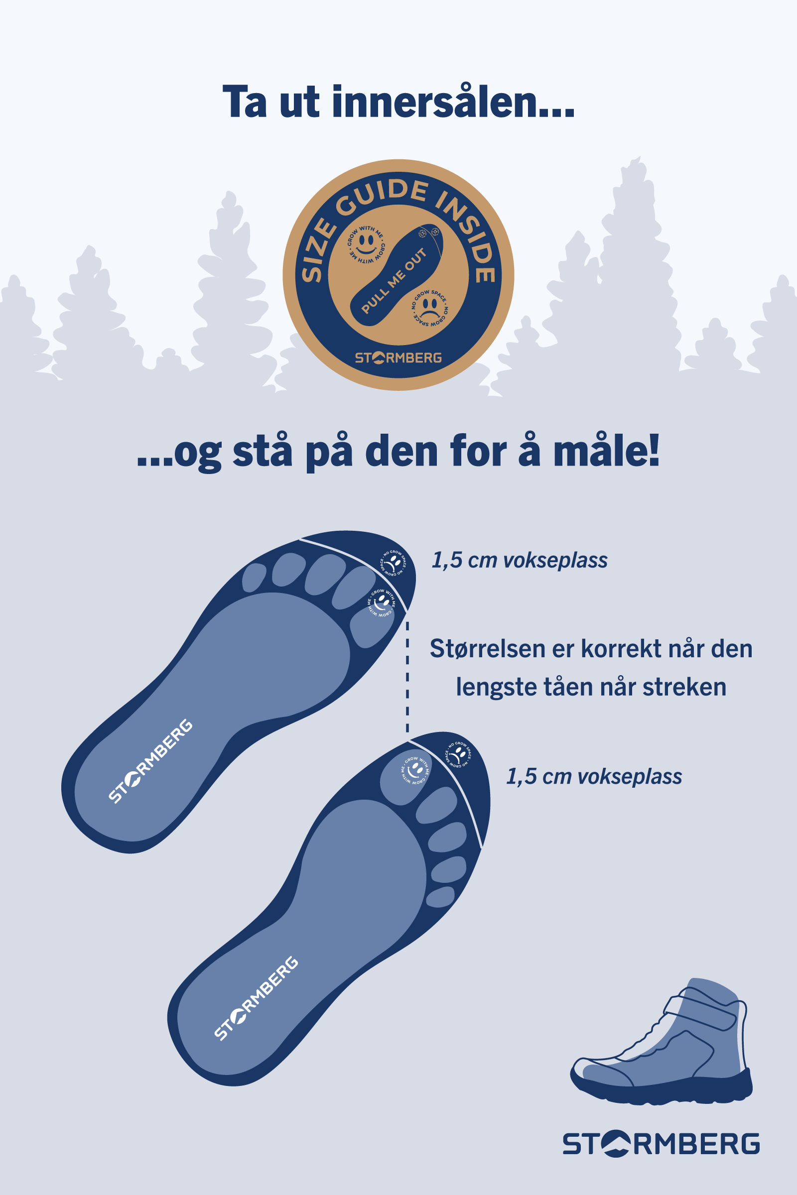 Stormberg Nordfjord vanntett turstøvel