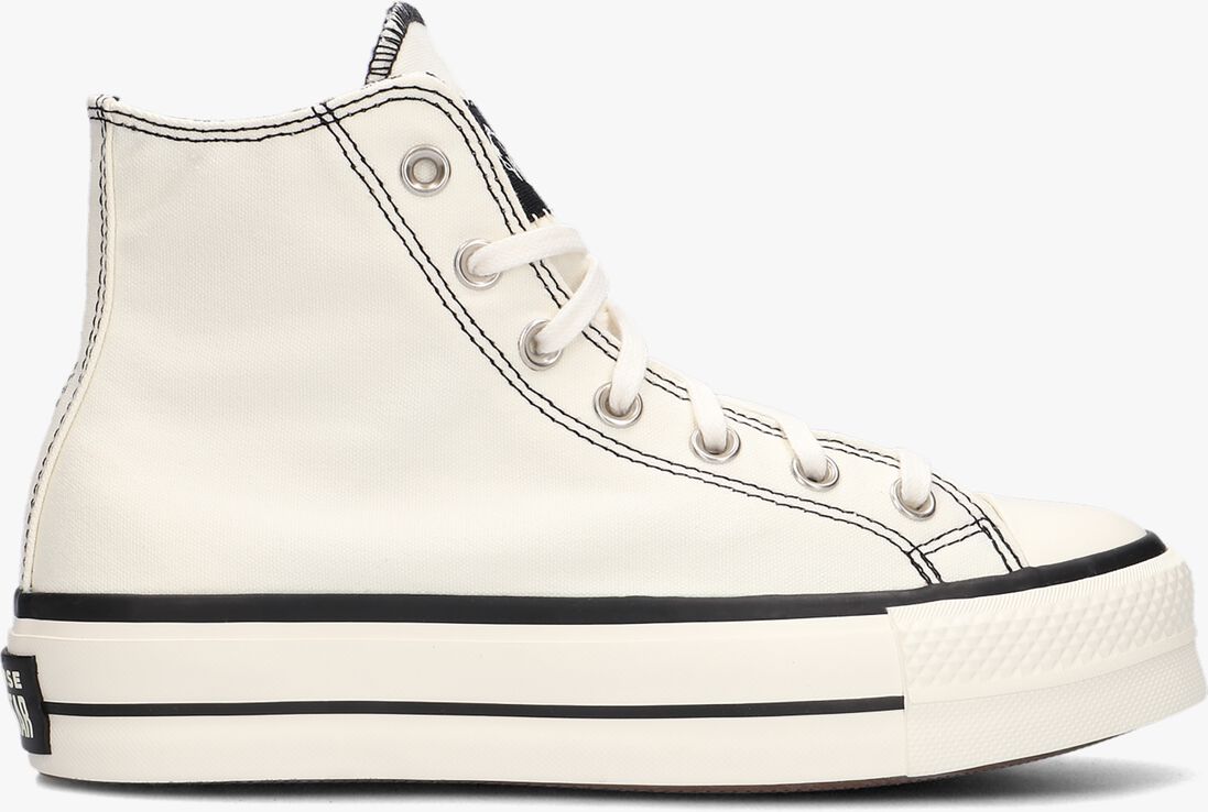 CONVERSE ecru converse hoge sneaker chuck taylor all star lift